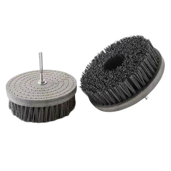 DB003, Silicon Carbide Abrasive Disc Brushes, Handmade Threading, Industrial Quality