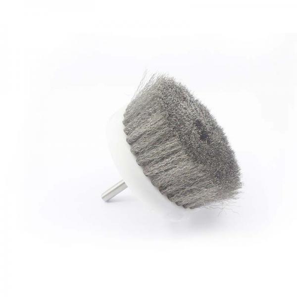 DB004, Tufted Disc Brushes, Steel Wire, for Polishing and Deburring, Industrial Quality