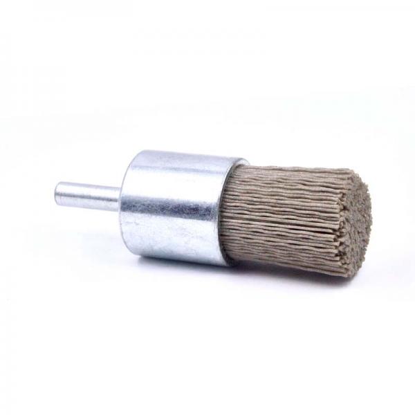 EB002, End Brushes with Shank, Abrasive Nylon Filament, Industrial Quality